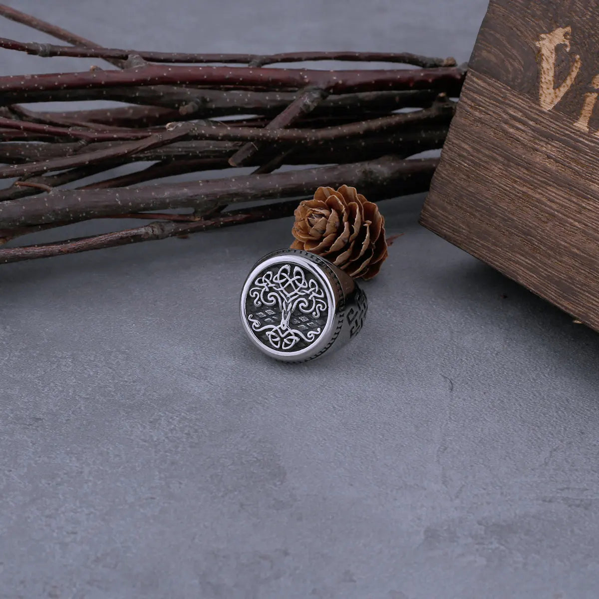 Bague Viking Arbre de vie