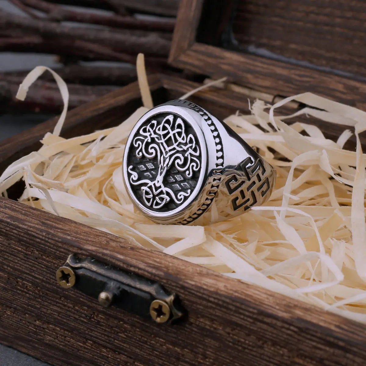 Bague Viking Arbre de vie