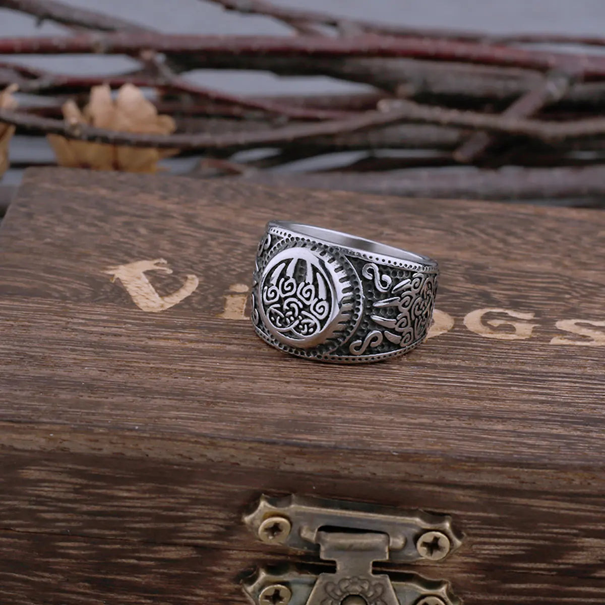 Bague Viking Pattes d'ours