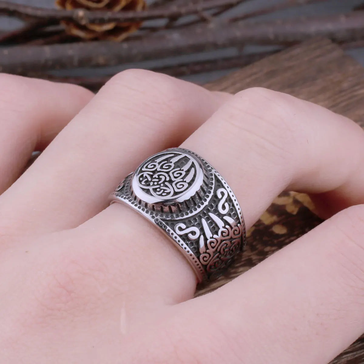 Bague Viking Pattes d'ours