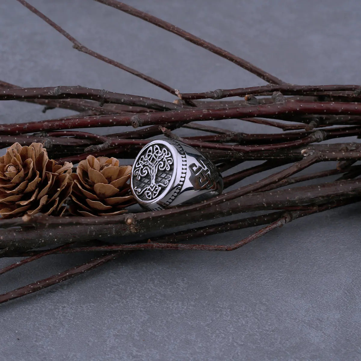 Bague Viking Arbre de vie