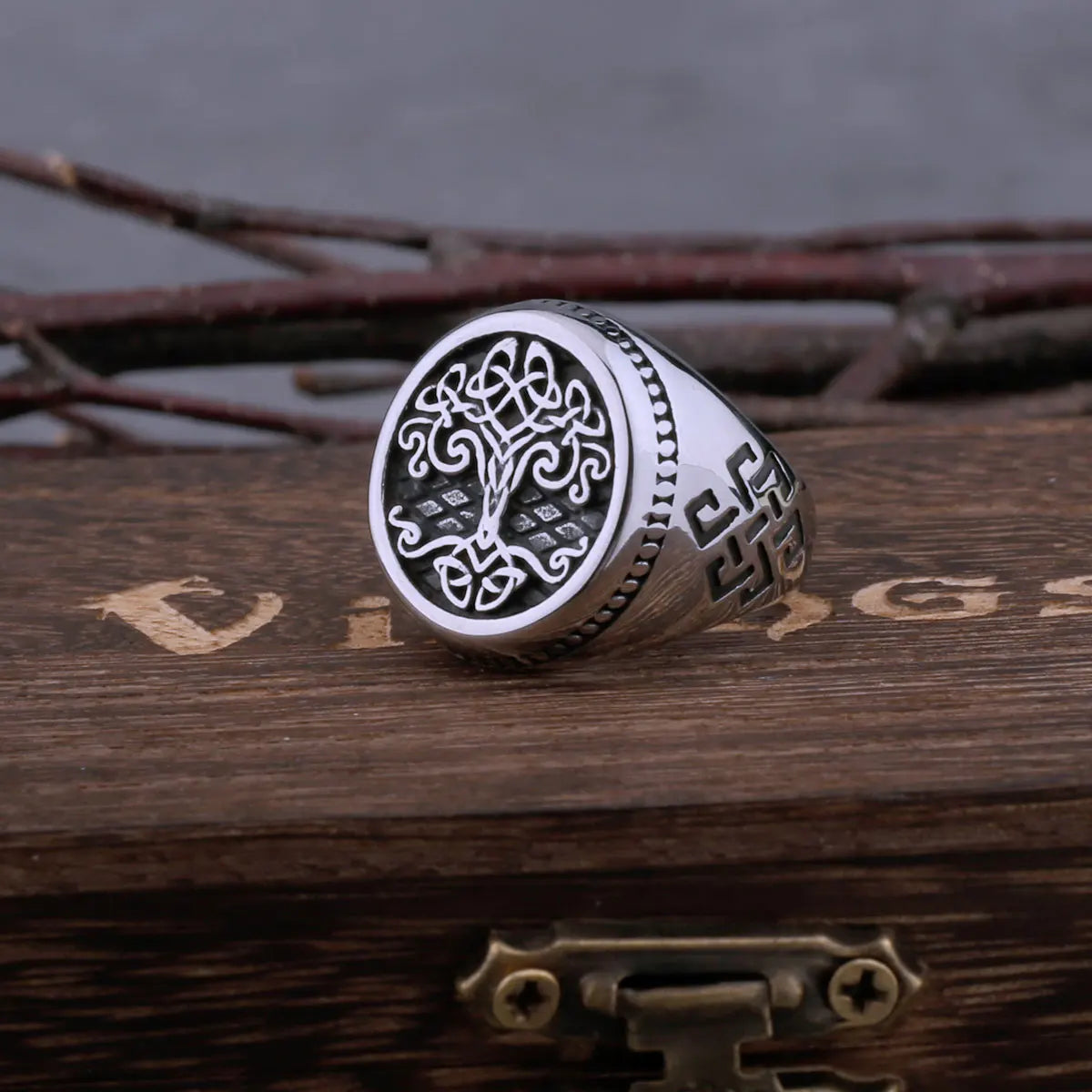 Bague Viking Arbre de vie