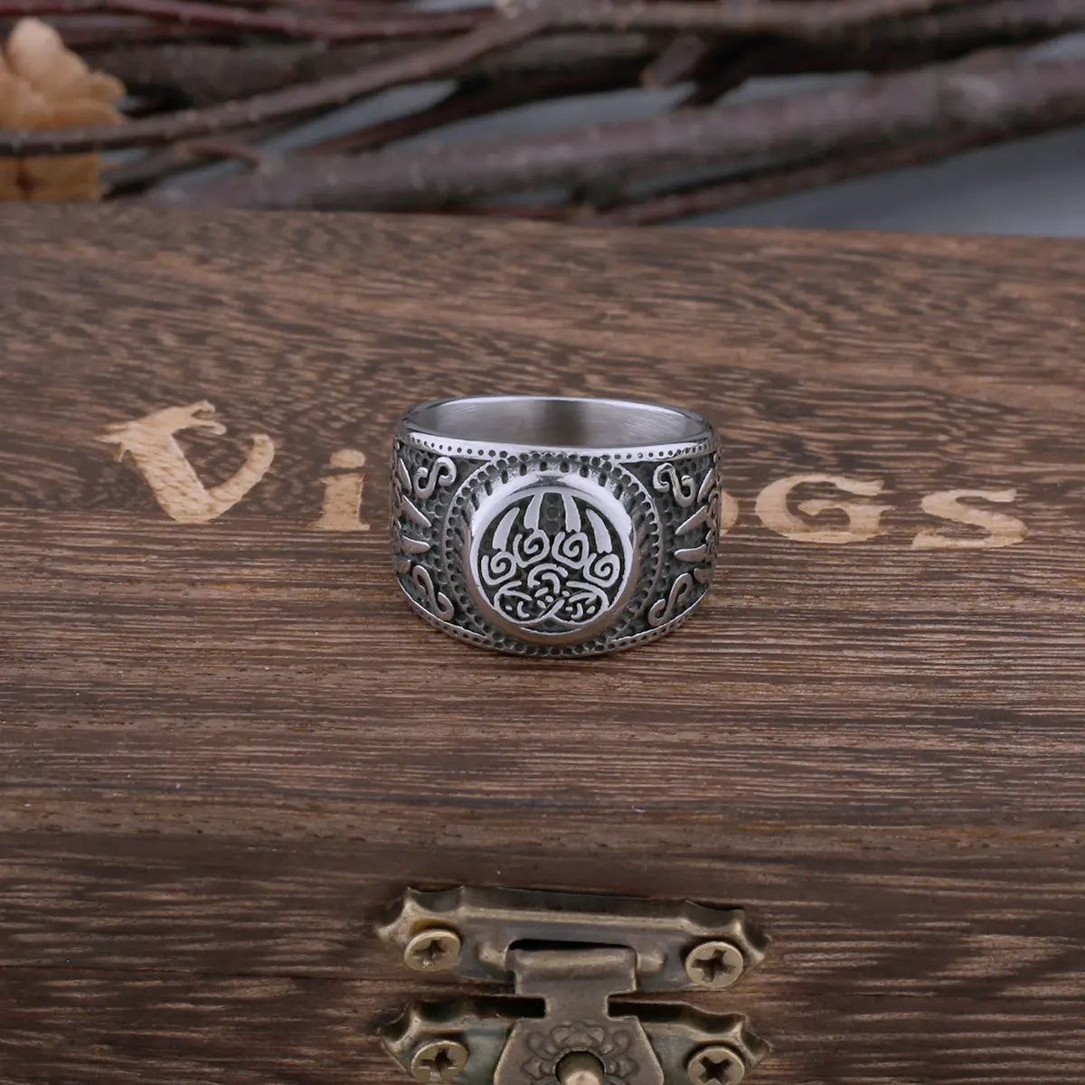 Bague Viking Pattes d'ours